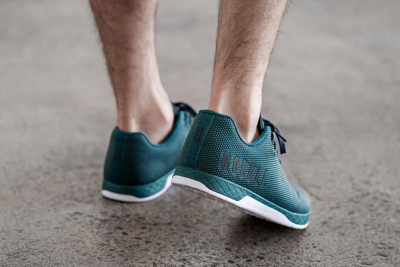 Deep / Turquoise Nobull Deep Teal Men's Trainers | CA P1392J